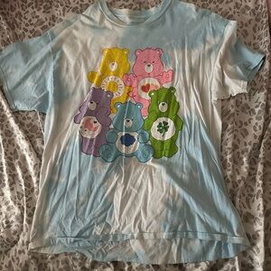 pacsun care bears oversized tshirt